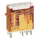 Relay Slim Line 5 Pin 24VDC w/ PTT + LED