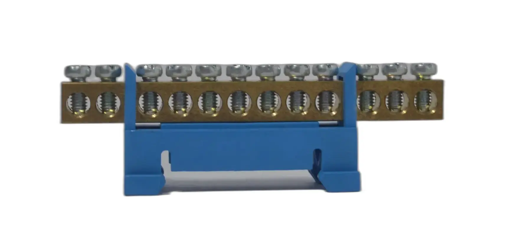 12 Way Neutral Bar Din Rail right view