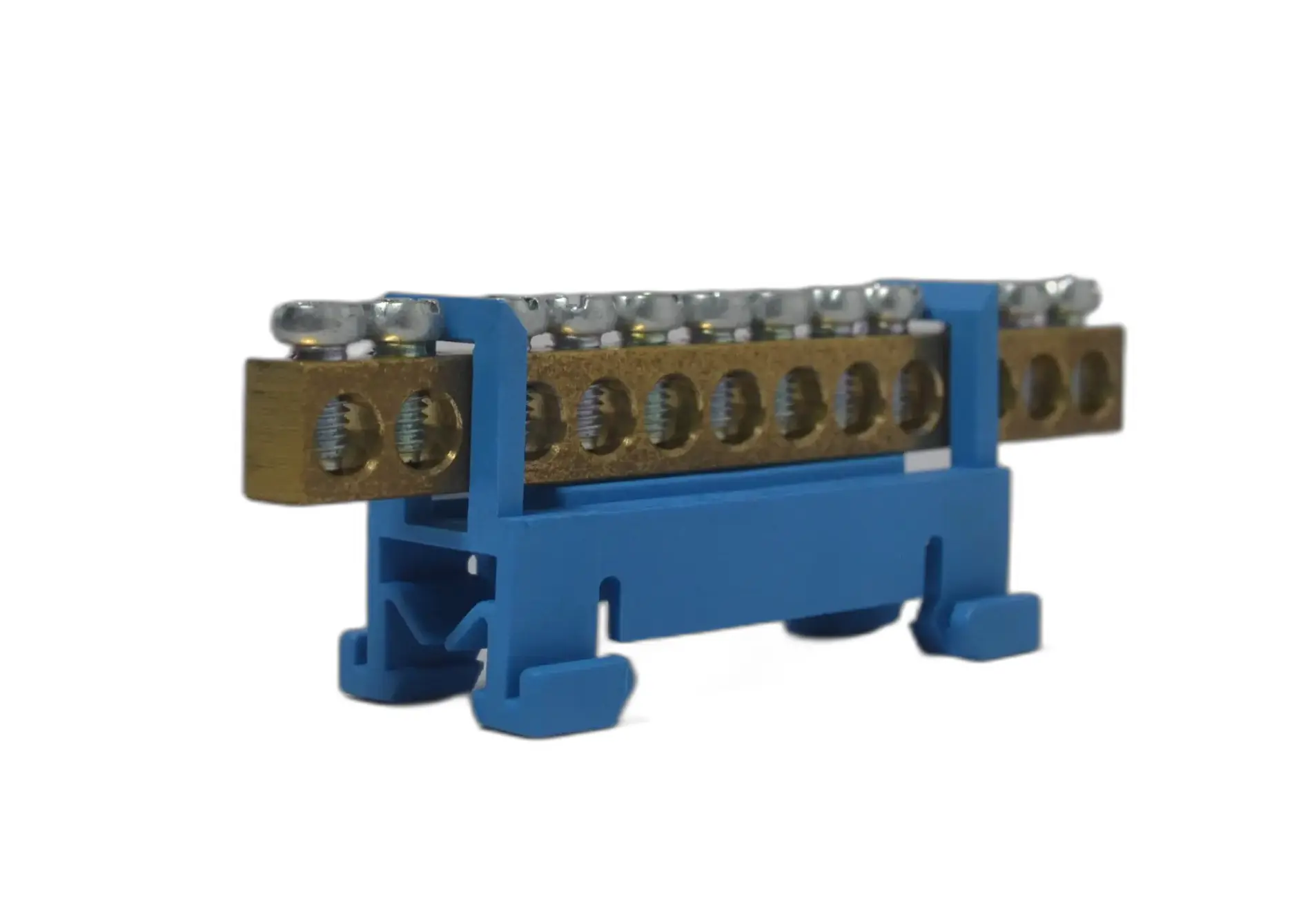 12 Way Neutral Bar Din Rail sideview
