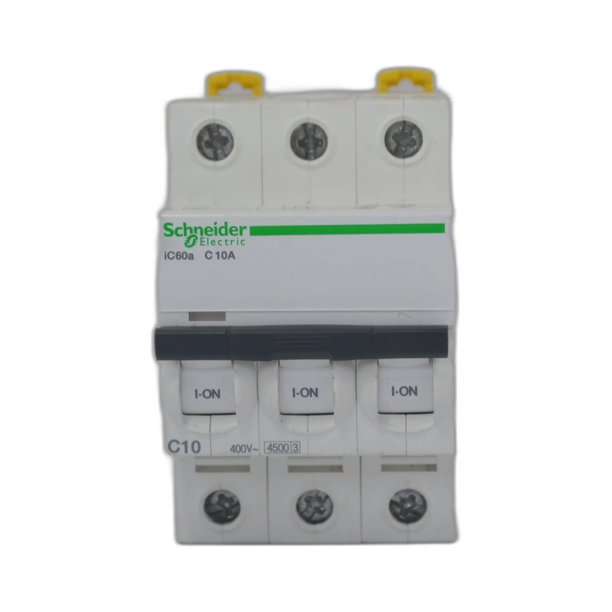 Schneider A9F64310 circuit breaker frontview