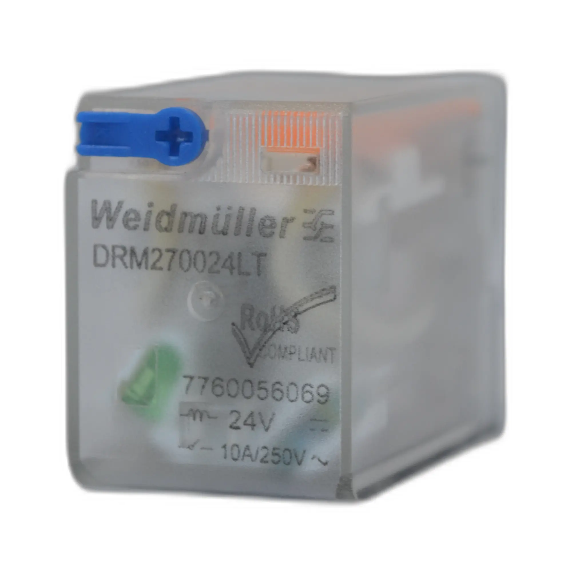 Weidmüller D-SERIES DRM DRM270024LT Relay 7760056069 (Pre-Owned))