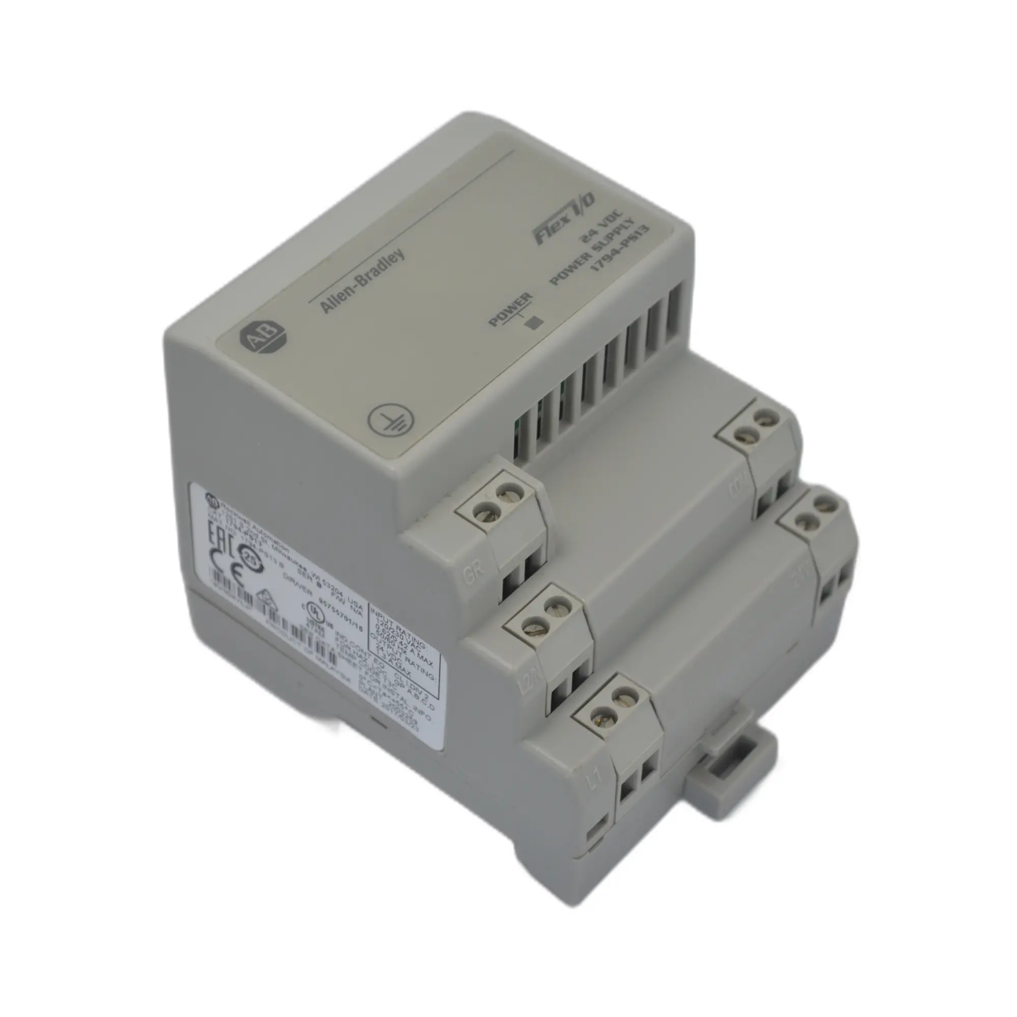 Allen-Bradley 1794-PS13 Flex I/O 24VDC Power Supply (Pre-Owned)