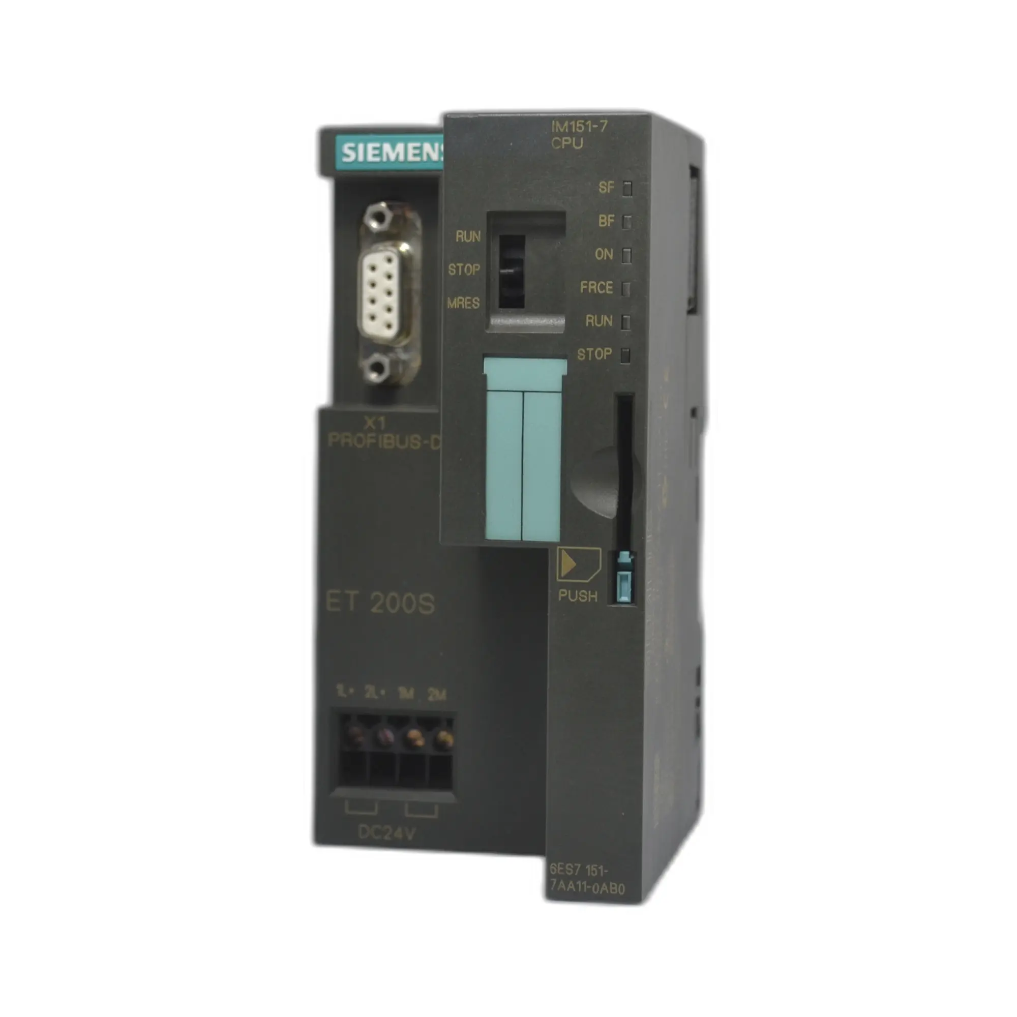 Siemens ET 200S IM 151-7 CPU Interface Module 6ES7 151 7AA11 0AB0