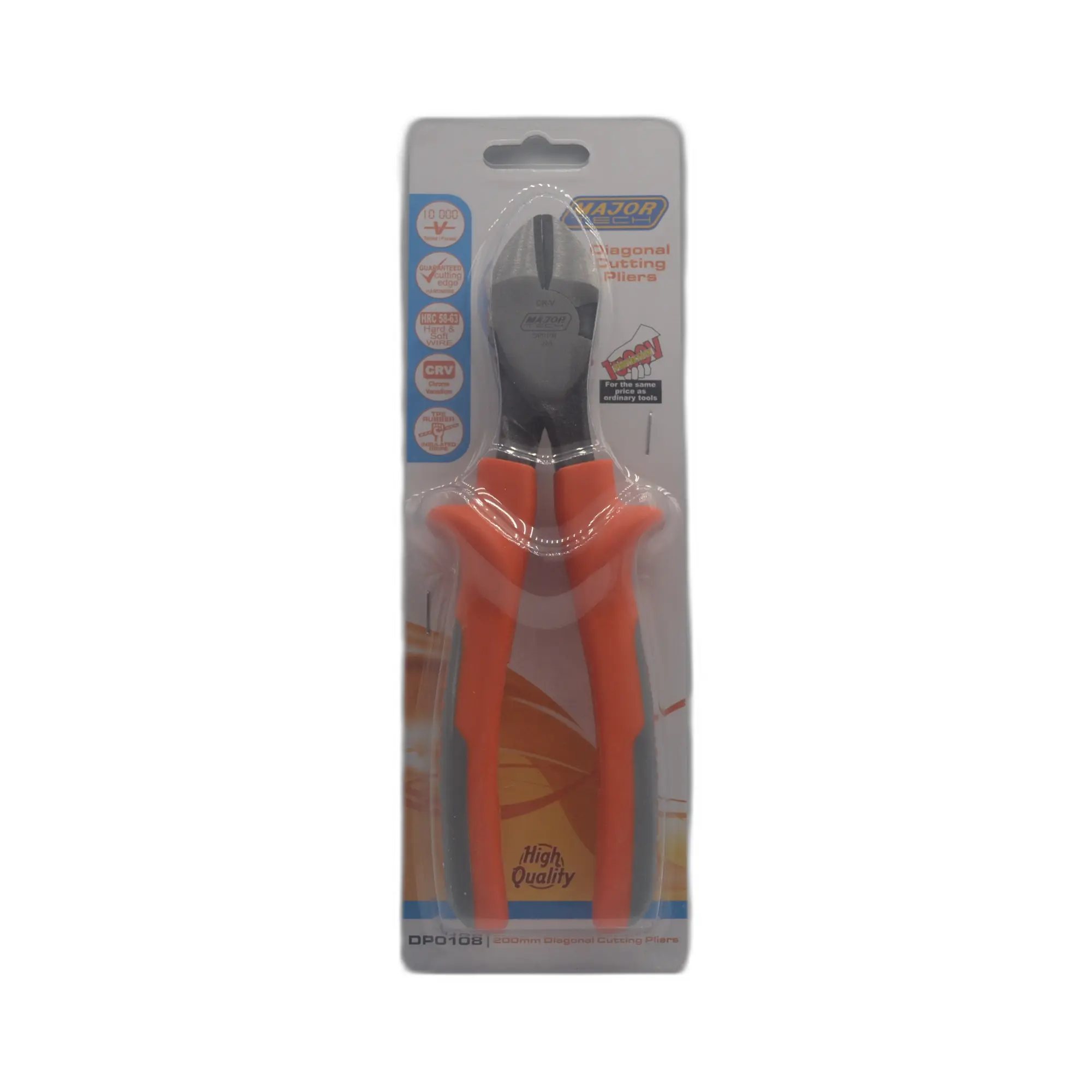 Major Tech DP108 215mm Diagonal Cutting Pliers