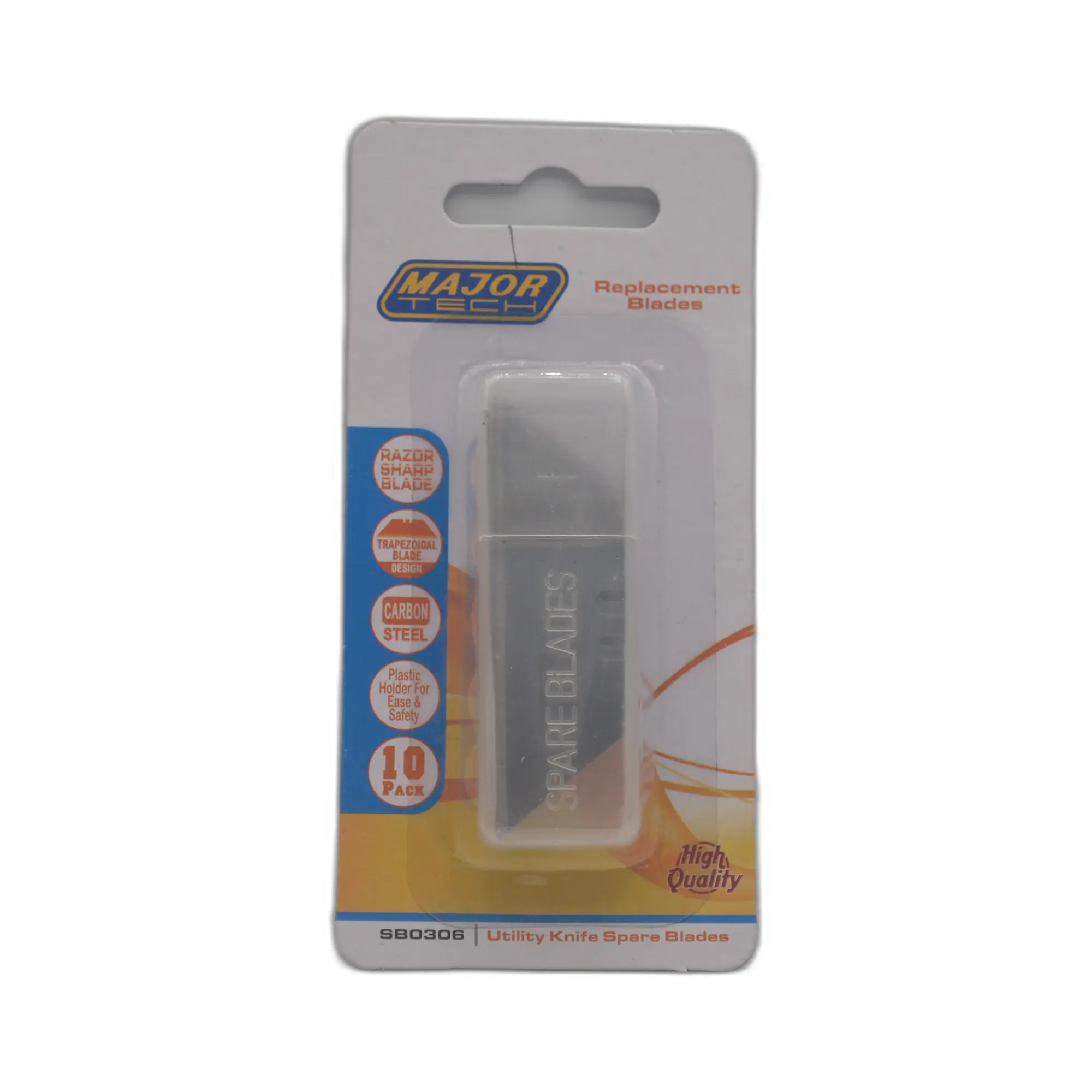 Major Tech SB0306 Spare Knife Blades for UK0306 (10-pack)