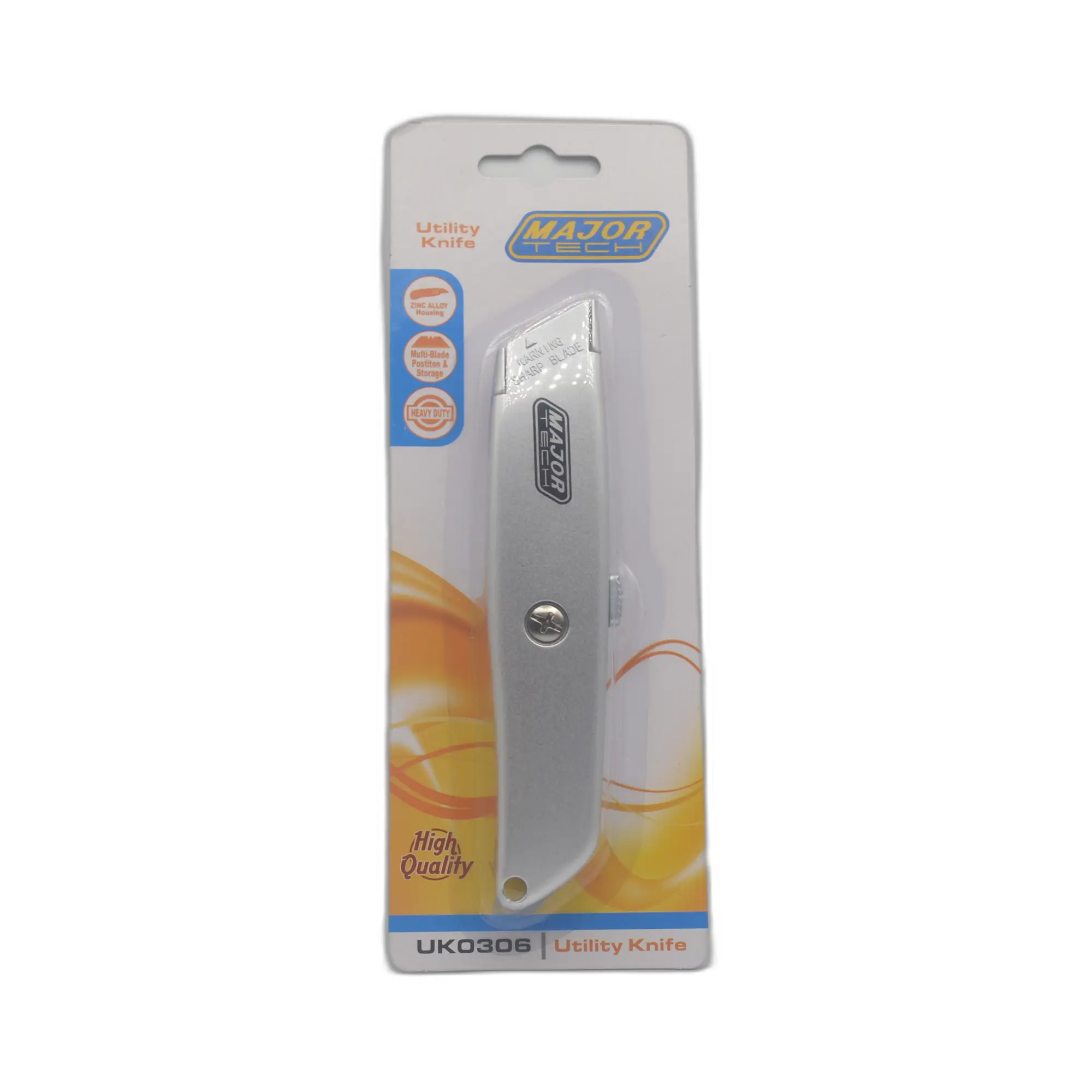 Major Tech UK0306 Retractable Utility Knife